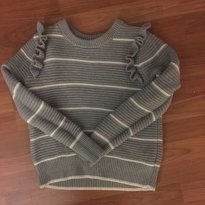 Banana Republic Ruffled Sweater